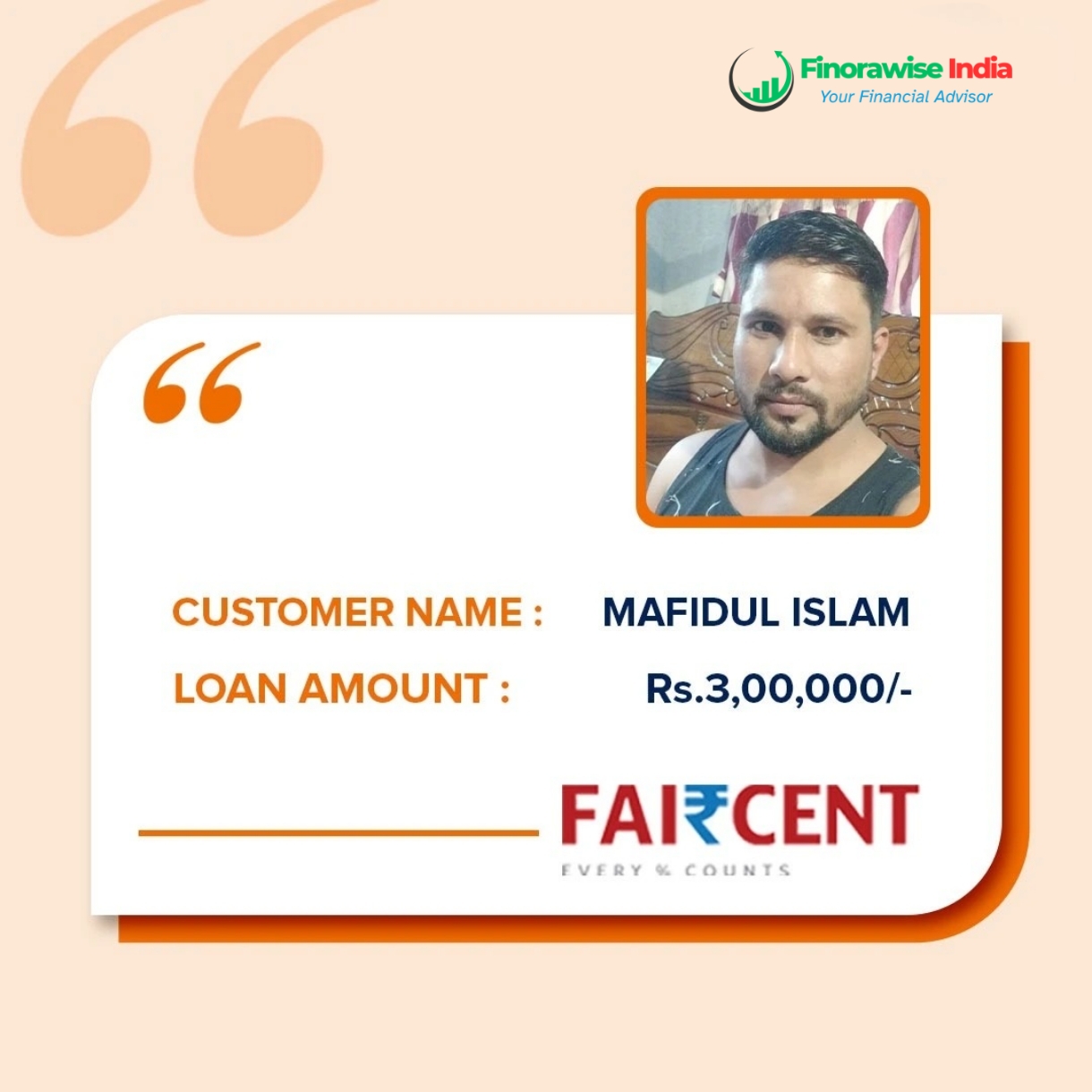 Testimonial - Mafidul Islam