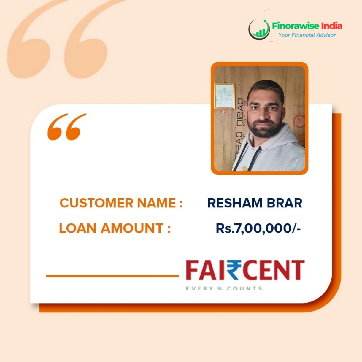 Testimonial - Resham